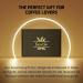 Coffee Gift Set - Variety Selection of Lyons Coffee Bags Bundled with Border Biscuits and Indulgent Caramel Stroopwafels - 18 Items in Gold Embossed Gift Box - Buy Online on SooperMarket.com