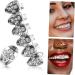 Anneome 1 Set Braces Grill Braces Brackets for Decor Gilded Men and Women Barbecue Set - Buy Online on SooperMarket.com