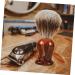 Beard Cleaning Brush | Men's Beard Care Accessory | Resin Handle Beard Brush for Ultimate Grooming - Buy Online on SooperMarket.com