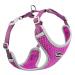 Thinkpet no-pull dog harness breathable chest harness for small medium large dogs adjustable soft running harness safe control padded reflective safety harness (1 Pack) purple