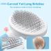 ZIMACATE 2024 Self-Cleaning Cat & Dog Brush - Ergonomic Handle One-Click Cleaning Patented Design for Short & Long-Haired Pets - Ideal for Cats Dogs & Rabbits (Blue) - Buy Online on SooperMarket.com