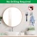 Boxing Razor Bracket Shower | Multi-Purpose Stainless Steel Hooks for Bathroom & Kitchen | Self-Adhesive No Drilling Towel Holder - 2 Piece Set - Buy Online on SooperMarket.com
