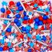 Sprinkletti - Stars and Stripes- 30g Cake Topper Sprinkles - Chocoballs Rods Balls Strands And Sugar Star Shapes - Edible Cake Decorations - Birthday Cake Sprinkles 30g Stars and Stripes