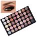Rosvola Eye Makeup Palette - 40 Vibrant Colors Long-Lasting Matte & Glitter Eyeshadow for Daily Use - International Shipping - Buy Online on SooperMarket.com