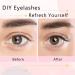 Glowing Win Cluster Individual Lashes - 120 PCs DIY Natural Eyelash Extensions (0.07D + 20D Mix 8-14mm) - Perfect for Home Use - Buy Online on SooperMarket.com