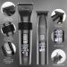 Hatteker Professional Hair Clippers and T-Blade Trimmer Kit for Men Cordless Beard Barber Clipper Hair Cutting Kit Haircut Grooming Kit IPX7 Waterproof - Buy Online on SooperMarket.com