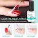 LOUINSTIC Quick Gel Polish Remover Kit - 3-5 Minute Nail Polish Removal with Peel Off Latex Tape Barrier - Buy Online on SooperMarket.com