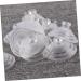 ABOOFAN Transparent Sucker Cup 140pcs Wedding Ornaments Suckers to Window Vacuum Cups Suction Universal Glass Sucker Door DIY 4*4CM As Shown - Buy Online on SooperMarket.com