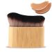 Self Tanner Brush Kabuki Brush for Body and Face Multi-Functional Soft Bristle Body Brush Tanning Brush for Golden Complexion or Natural Looking Fake Tan(as shown)