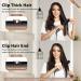LASSROKA Negative Ion Hair Straightener Brush for Women - 9 Temp Settings, Fast Heating & Anti Frizz - Styling Comb for Smooth Hair - Buy Online on SooperMarket.com