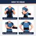 AOFITBRACE Back Brace Posture Corrector for Women and Men Breathable Adjustable Full Back Straightener for Upper Lower Medium Black - Buy Online on SooperMarket.com