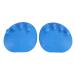 2pcs Large Friction Toe Separator Spacers | Meniscus Soles Dot Grid Design | Portable Body Corrector for Home - Buy Online on SooperMarket.com