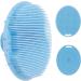 Facial Brush Multifunctional Silicone Face Scrubber Hand Scrubber Waterproof Facial Cleansing Brushes for Skin Cleansing for Deep Cleansing Virtcooy Blue - Buy Online on SooperMarket.com