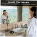 HAPINARY of makeup brush Makeup Brush Cleaning Pad cosmetic brush mat makeup brush cleaning bowl brush washing mat make up kit Brush Cleaning Tool not hurt Makeup Tools Silica gel - Buy Online on SooperMarket.com