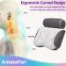 AmazeFan Bath Pillow with 5D Air Mesh Technology - Support for Head, Back, Shoulder, and Neck - Fits All Bathtubs, Hot Tubs, and Home Spas - Buy Online on SooperMarket.com