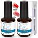 LOUINSTIC Gel Polish Remover - (2 Pack) Gel Nail Remover 3-5 Minutes Easy & Quick Gel Remover for Nails Remove Gel Polish 0.5 oz removedor de gel para u as 2 PCS Gel Polish Remover