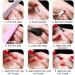 Senvenski Color Changing Gel Nail Polish Blue Pink Purple Glitter Mood Chameleon Thermal Temperature Gift Set UV LED Art Manicure Varnish (WB001) - Buy Online on SooperMarket.com