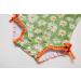 BONVERANO Baby Girls Swimsuit | Long-Sleeve Zipper One Piece Swimwear | UPF 50+ Sun Protection | 6-9 Months Daisy - Buy Online on SooperMarket.com
