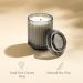 La Jolie Muse Linen Scented Candle - Luxury 12.3oz Jar Candle for Home - Gifts for Women & Men - 80 Hours Long Burning - Buy Online on SooperMarket.com