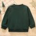 Kids Christmas Tree Print Crewneck Sweatshirt | Army Green | 2-3T - Buy Online on SooperMarket.com