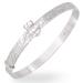 Sterling Silver Baby Bangle Christening Birthday Baby Shower Expander Bracelet Gift
