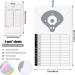 Eersida Baseball Coaches Clipboard & 24 Pack Softball Lineup Cards Dry Erase Coach Board Referee Marker Boards Cards for Gift - Buy Online on SooperMarket.com