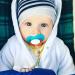 Silicone Beaded Pacifier Clip Teether Toy - Gray + Mint Green (2 Pack) - Buy Online on SooperMarket.com