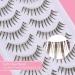 Buy Outopen 10 Pairs Brown Natural Look Manga Lashes - Short 5-13MM Handmade Wispy False Eyelashes for Daily Wear | International Shipping - Buy Online on SooperMarket.com