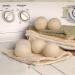 Support Plus Wool Dryer Balls - Eco-Friendly Reusable Natural Fabric Softener Set of 6 | Shop Internationally - Buy Online on SooperMarket.com