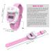 SKYROKU Silicone Kids Potty Training Timer Watch with Flashing Lights and Music Tones  Toddler Toilet Training Aid - Water Resistant (Pink) - Buy Online on SooperMarket.com