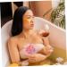 NOLITOY Rainbow Ice Cream Shower Flowers - Reusable Exfoliating Bath Sponges & Loofahs for a Refreshing Shower Experience - Buy Online on SooperMarket.com