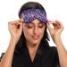 Haskirky Light Blocking Eye Mask - Adjustable for Men and Women - Perfect for Travel, Yoga, Meditation - Deep Sleep Comfort - American Vintage Design - Buy Online on SooperMarket.com