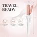 34mm Ceramic Curling Wand for Short to Long Hairstyles - Lily England Rose Gold Curling Tongs - Adjustable Temperature - 2M Swivel Cord - Buy Online on SooperMarket.com