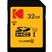 KODAK 32 GB Class 10 UHS-I U1 SDHC/XC Premium Performance Memory Card, for Full HD Video Recording and High-Resolution Pictures, Compatible with All Devices Supporting SDHC and SDXC Standards 1 Count (Pack of 1)