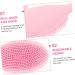 FRCOLOR Silicone Bath Scrubber for Kids and Men - Exfoliator Body Brush for Home Use - Buy Online on SooperMarket.com