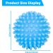 Pack of 6 Dryer Balls Washing Balls for Washing Machine Reusable Dryer Balls Laundry Dryer Drying Balls Dryer Balls for Dryers and Tumble Dryers - Buy Online on SooperMarket.com