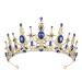 SWEETV Princess Tiaras for Women Queen Crown Crystal Tiaras and Crowns for Wedding Photo Shoot Birthday Prom Shining Star