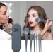 Teksome Makeup Brush Set | Face Eye Eyeshadow Brush Set - Foundation Brush Make up Brushes Set with Storage Bag for Women and Girls grey - Buy Online on SooperMarket.com