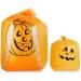 Juvale 6-Pack Pumpkin Leaf Bags - Small & Medium Trash Bags for Fall Lawn Decor - Orange - Buy Online on SooperMarket.com
