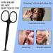 Facial Hair Grooming Scissors for Men & Women - Rounded & Curved Eyebrow Trimming Tool for Nose, Beard, Mustache, Eyelashes & Ear Hair - Buy Online on SooperMarket.com