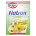 Dr.Oetker Natron 8 Pack 8 x 5 x 5 g sodium hydrogen carbonate for deacidifying as a gauge in baking recipes & for digging coffee / tea water versatile vegan