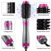 6-in-1 Hair Dryer Brush and Volumizer - Detachable Styler for Straightening, Curling, Drying - One-Step Hot Air Brush for Styling - Buy Online on SooperMarket.com