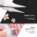 Fabcare Professional Nail Scissors with Case & Ebook | Extra Sharp Micro-Teeth Design for Finger & Toe Nails | Left-Hand Friendly - N-005 - Buy Online on SooperMarket.com