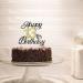 Sumerk 13th Birthday Cake Attachments - Gold & Black Party Decorations | 1 Pack Cake Lid & Accessories - Buy Online on SooperMarket.com