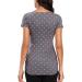 Love2Mi Maternity Nursing Shirt XL Short Sleeve V-Neck - Flower45 Print | Breastfeeding T-Shirt for Pregnancy - Buy Online on SooperMarket.com