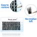 15mm D Curl 0.07mm Individual DIY Eyelash Extension Clusters - Soft and Wispy | Reusable Lash Clusters - FD-D13-0.07-D15 - Buy Online on SooperMarket.com