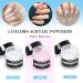 Professional Acrylic Nail Kit for Beginners - Includes Prep Dehydrator, Primer, Acrylic Powder & Liquid, Nail Tips, Glue, and Brush - White, Clear, Pink - Buy Online on SooperMarket.com