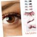 ABOOFAN 8 Pairs Fake Eyelashes Layered Fake Lashes Long Halloween Eyelashes Eyeliner Strip Sticker False Eyelash Halloween Costumes Halloween Party Fake Eyelash 3d Fluffy Cosmetic - Buy Online on SooperMarket.com