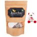 Jaiccha Ghasitaram Valentine Gifts - Valentine Sweets Dates Delight in Brown Pouch and a Teddy