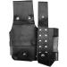 Professional Hair Care Styling Tools Waist Bag - PU Leather Hairdressing Pouch for Barber Scissors and Combs with Removable Belt (Black) - Buy Online on SooperMarket.com